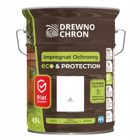 Impregnacija Drvenih Površina Eco&Protect Bijela 4,5l