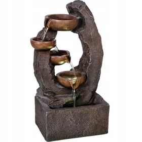 Stilista vrtna fontana MISSY 46 cm smeđa