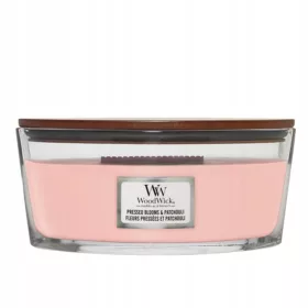   Tradicionalna parafinska svijeća Pressed Blooms & Patchouli Woodwick 1 kom.