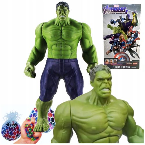Hulk Akcijska Figura 30 cm S Zvukom i Pomičnim Udobima + Bonus