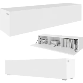 TV stalak 140 cm za TV KIRA, bijeli mat