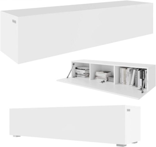 TV stalak 140 cm za TV KIRA, bijeli mat