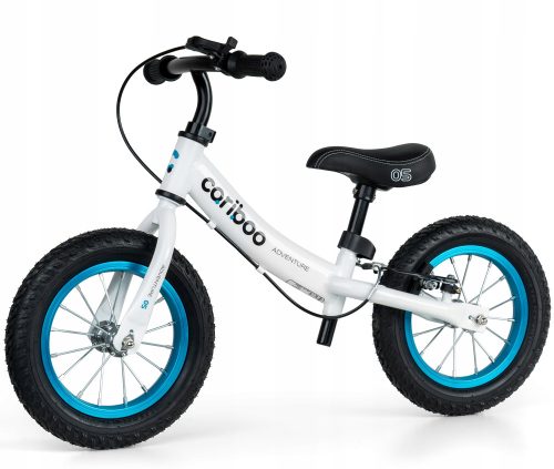  Cariboo Adventure 12" bicikl za ravnotežu bijeli, plavi