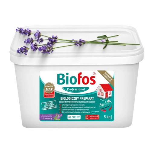 Sredstvo za septičku jamu - Biofos Professional biološki preparat za očišćavanje otpadnih voda 5 kg