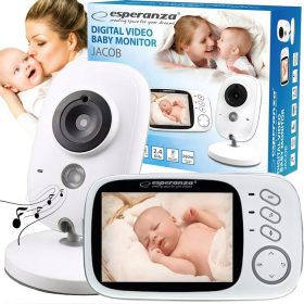 Elektronička bežična baby monitor kamera Esperanza bijela