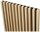 Dekorativni paneli od hrastovog drveta 64,4 cm x 275 cm - Set od 12 lamela