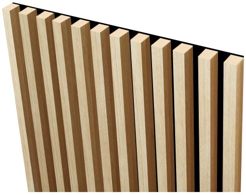 Dekorativni paneli od hrastovog drveta 64,4 cm x 275 cm - Set od 12 lamela