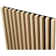 Dekorativni paneli od hrastovog drveta 64,4 cm x 275 cm - Set od 12 lamela