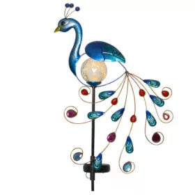  Prekrasan švedski ukras PEACOCK SOLAR Garden