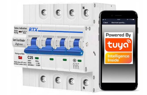 Pametni osigurač ZigBee RTX Tuya