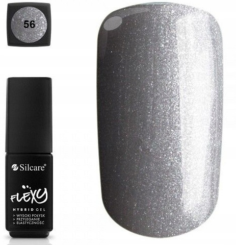 Fleksibilni hibridni gel za nokte Silcare Flexy Hybrid Gel 56