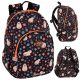Dječji ruksak CoolPack Toby Capybara s cvjetnim uzorkom i kapibarama