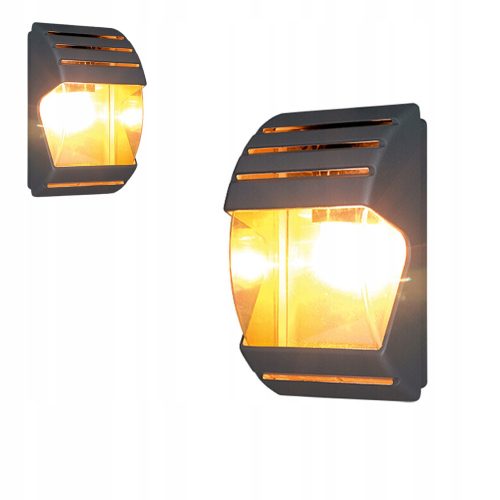 Vrtna zidna lampa Nowodvorski MISTRAL I A 4390 s kvalitetnim aluminijskim materijalom