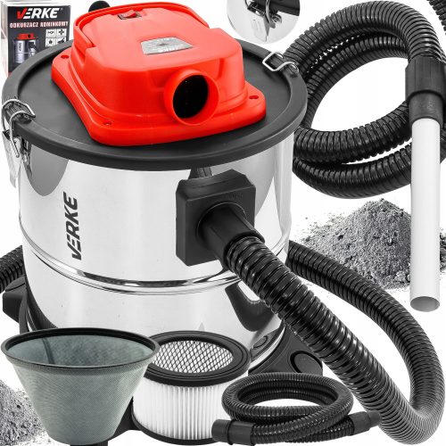 Odkurzacz za pepeo VERKE 1200W 20L