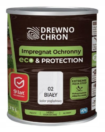  Sredstvo za zaštitu drveta Impregnat Eco&Protect bijeli 4,5l