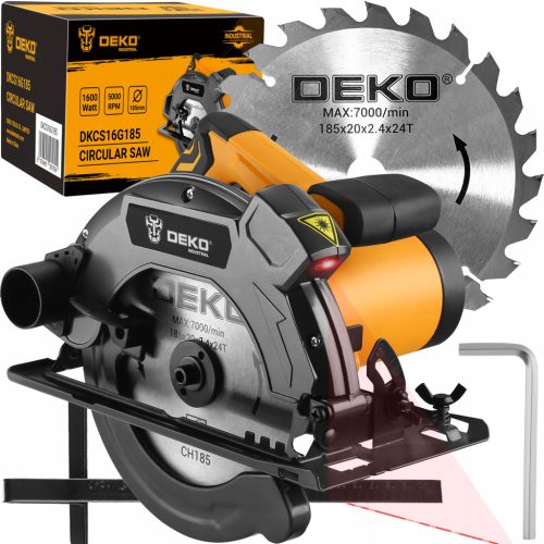 Dekupazna pila DEKO 1600 W s promjerom ploče od 20 mm