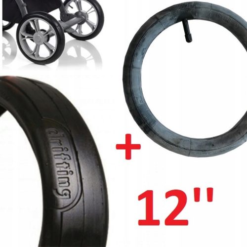 Guma i zračnica za stražnja kolica Roan Bass Soft 12 inča
