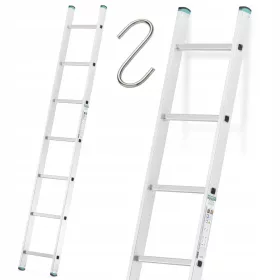 Više ljestve 3,3 m aluminijske 1 x 7 do 150 kg