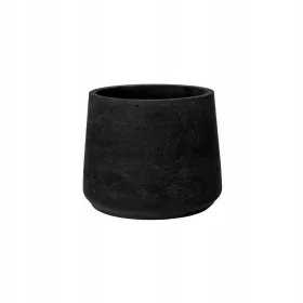    Keramičke posude 20 cm x 20 x 16,5 cm promjer 20 cm crna keramika