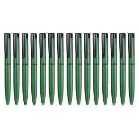 Plava satenska metalna olovka za pisanje