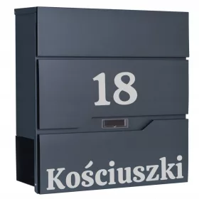 Skrinjica za pisma i novine Vidar sa personalizacijom