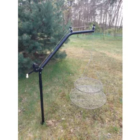  ČVRSTA ROTACIJSKA KRAN GRIL ŠANKA+DVIJE INOX REŠETKE