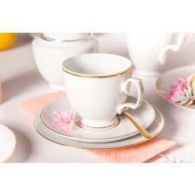 Servis za čaj i kavu MariaPaula Zlatna Linija, 18 dijelova