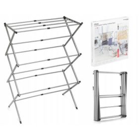   Samostojeća vertikalna sušilica rublja Innova Goods 10-103 cm x 43-74 cm