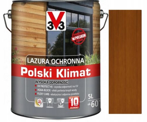 LAZURA V33 Hrvatski klima 5 l svijetli hrast