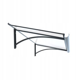Arctom Aluminijumska Nadstrešnica za Vrata 54 cm x 160 cm