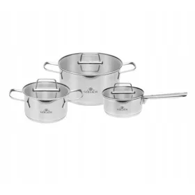 Set lonaca Gerlach ambiente, nehrđajući čelik, 6 kom.