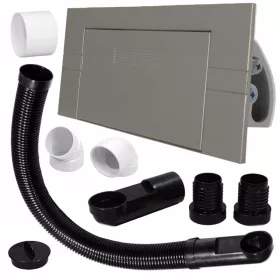 AF Products automatska lopatica za smeće crna