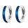 Srebrne naušnice SAJBRAZE BLUE RINGS S925