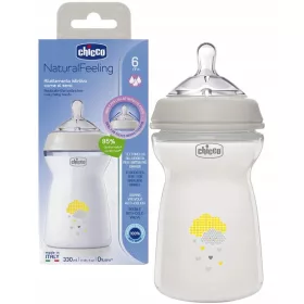 CHICCO PRIRODNA OSJEĆAJNA BOČICA 6m+ 330 ml