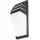 Vanjska LED svjetiljka za vrt - Masterled crna zidna lampa E27 15 W