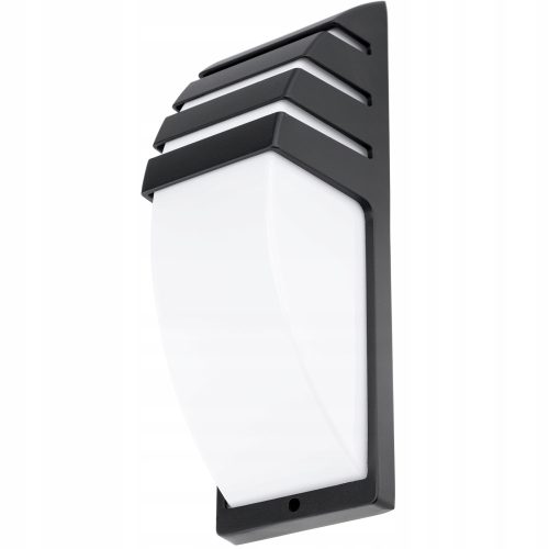 Vanjska LED svjetiljka za vrt - Masterled crna zidna lampa E27 15 W