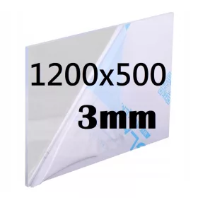  Bezbojna PLEXI akrilna ploča dimenzija 1200x500x3mm