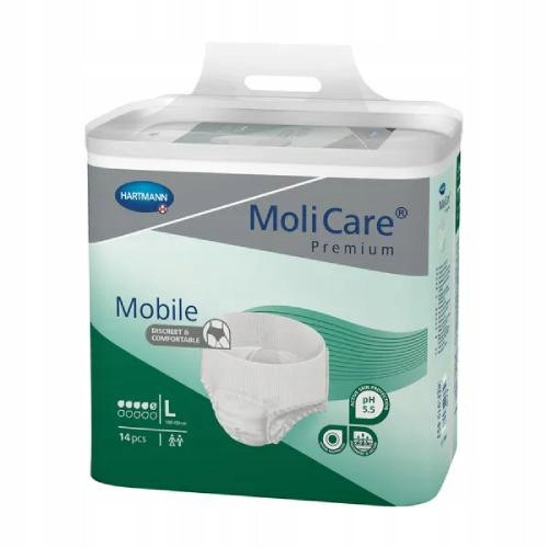MoliCare Premium Mobile Gaćice 5K Srednje NTM, Veličina L, 14 Kom.