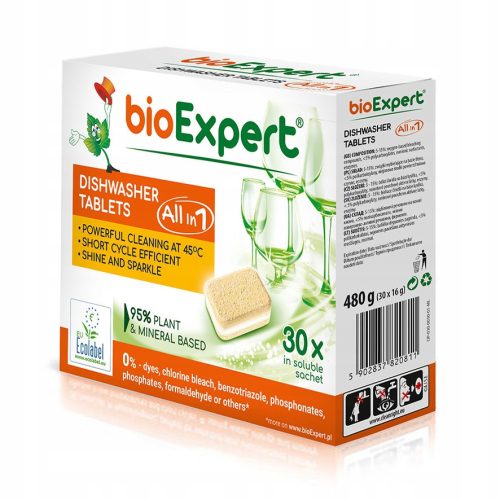 EKO Tablete za perilicu posuđa BioExpert 30 kom.
