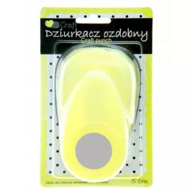 Ukrasna bušilica za rubove s velikim kružnim otvorom 5 cm
