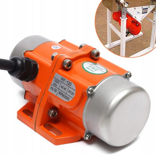 Električni vibrator za beton 120 W 3000 o/min