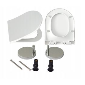 Estiva N wc daska, bijeli duroplast