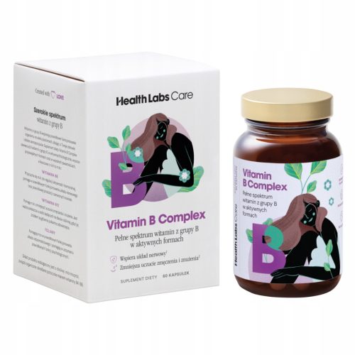 HEALTH LABS Vitamin B Complex - 60 kapsula za zdraviji život