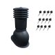 Eurovent ventilacijski dimnjak Visokokvalitetni 150 mm Eurovent | VENTOS X