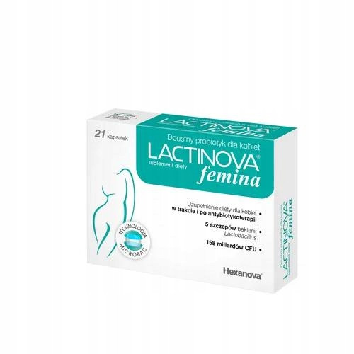 Heksanova Femina Probiotik Kapsule za Intimne Infekcije x21ml
