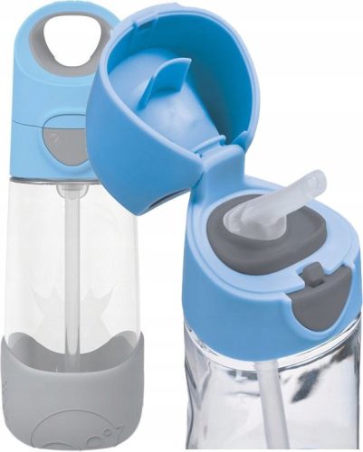  B.Box tritan boca sa slamčicom, roza, 450 ml
