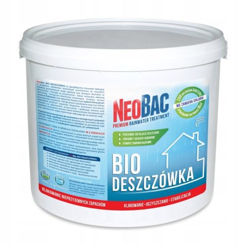 BIO ČISTAČ KIŠNICE NeoBac za pročišćavanje kišnice 5kg