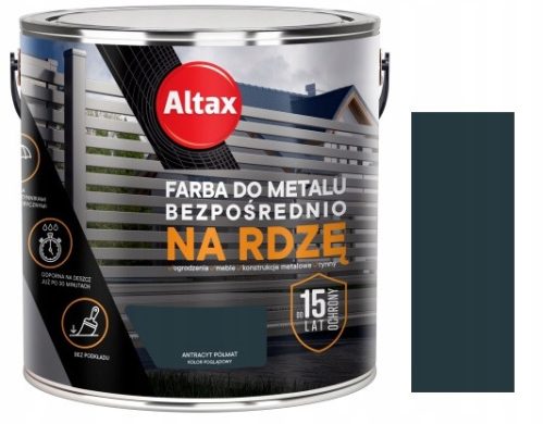 Altax antikorozivna boja za metal 2,5 l