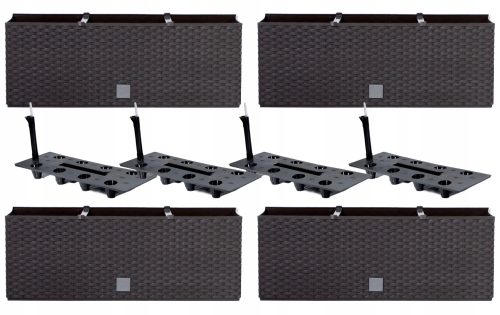  Prosperplast lonac za cvijeće 206 cm x 19,5 x 18,5 cm plastične nijanse smeđe i bež boje