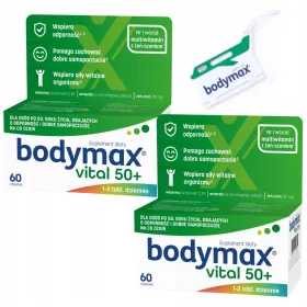   Bodymax Vital 50+ - Dodatak Prehrani za Vitalnost i Otpornost Osoba Starijih od 50 Godina